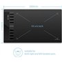 XP-PEN Tablette Graphique Star03 V2 12 Pouces 8 Touches des Raccourcis Stylet sans Batteries à 8192 Niveaux