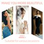 Bande Soutien Gorge Invisible Adhesif, Sein Adhesif Boob Tape, 2 Cache Tetons Femme Réutilisables, 12 Forme du Pétale Autocollan