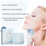 Masque Collagene Visage Korean, 4Pièces Mask Collagen, Bio Collagen Overnight Mask, Visage Masque Profond Coréen, Réduction des 