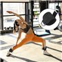 2 Pièce Sangle de Cheville Musculation Poulie, Sangles de Jambe Entrainement Rembourré, Réglable Bande de Support Sangle de Chev