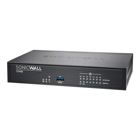 SONICWALL TZ400 - Advanced Edition - Dispositif de sécurité - 7 Ports - GigE - Programme Secure Upgrade Plus (2 Ans d'option)