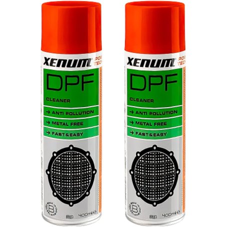 YoupiToys DPF CLEANER XENUM DPF XENUM NETTOYANT FAP 400ML SANS DÉMONTAGE POUR DONNER UNE SECONDE VIE A VOTRE FAP LOT DE 2 + 2 BU