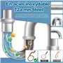 Furet Deboucheur Canalisation avec Manivelle WEIMEIH Professionnel Spirale Furet Débouchage Canalisation-Sonde de Debouchage-Fur