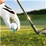 KALUROIL 50 PCS Tees de golf en caoutchouc durable - Couleurs variées - Accessoire professionnel pour golfeurs