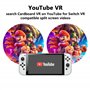 RREAKA Switch VR Headset designed for Nintendo Switch VR Headset & Switch oled console with adjustable Lens for a virtual realit