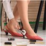 UQTUKO Brosse à daim pour chaussures, 5 pièces Kit Nettoyage Chaussure Daim Brosse à daim Multifonction à 4 Côtés brosses à chau
