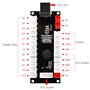 Reyann 2 Player Arcade Game DIY Parts USB PC Joystick pour 2 x Retard zéro USB Encoder + 2 x 5 Pin 8 Way Joystick + 20 x Bouton 