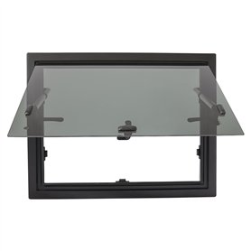 Fenêtre Universelle pour Camping-Car - Basculante et Latérale avec Moustiquaire Intégrée - Compatible Caravane