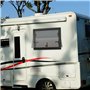 Fenêtre Universelle pour Camping-Car - Basculante et Latérale avec Moustiquaire Intégrée - Compatible Caravane, Fourgon (600 x 4