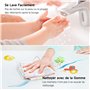 Shuttle Art 53 Pièces Peinture au Doigt Lavable pour Enfant, Kit de Peinture Doigt 14 Couleurs(60ml) avec Pinceau Éponge Palette
