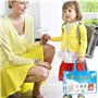 Shuttle Art Chevalet Peinture Enfant, 69PCS Kit Peinture Acrylique Inclus 30 Couleurs Peinture Acrylique, Chevalet, Toile, Pince