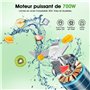 2-in-1 Blender Smoothie Professionnel avec Bol verre 1