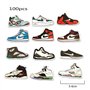 PINTOPUNTO 100 Pcs Tide Brand Baskets Graffiti Autocollants, ZHULIA-Cartoon Baskets Autocollants Imperméables Convient aux Enfan