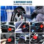 Brosse Perceuse,Brosse Nettoyage Rotative Perceuse Nettoyage Voiture Brosse Visseuse 28PCS pour Voiture, Jantes, Baignoire, Carr