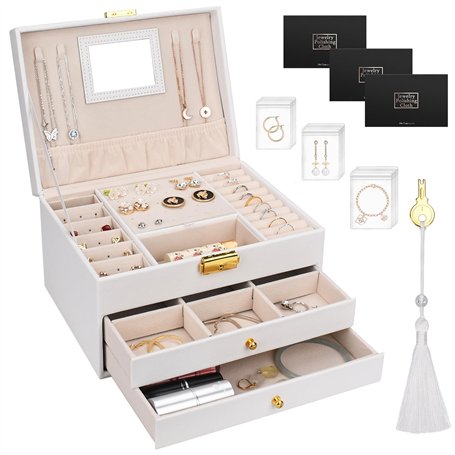 TAVADA Coffre à Bijoux de Femme