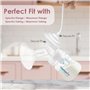 Maymom Lot de 2 protections anti-retour pour tire-lait Spectra S2/S1/9 Plus