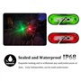 MiOYOOW 2 Pièces Feux Navigation Bateau à LED, Lumières Pont Marines à LED Étanches pour Bateau à Voile Yacht de Nuit 12V (rouge