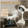 Ventilateur d'extraction de Cuisine Angle Réglable avec Tasse de Récup