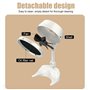 Mini Hotte Asipirante, 8W Hotte Cuisine Portable Pliable, Ventilateur d'extraction de Cuisine Angle Réglable avec Tasse de Récup