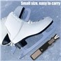MiOYOOW Affûteur Lame Patins à Glace, Affûteur Patins Hockey Portable Aiguiseur de Lames Bord de Patins pour Outil Maintenance L