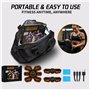 SEVEKO Ceinture Abdominale Electrostimulation, Appareil Electrostimulation Abdominale,Electrostimulateur Musculaire pour Un Entr