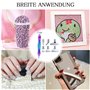 Ensemble de Stylos de Peinture Diamant, Accessoires et Outils de Fabrication Artisanale de Peinture Diamant 5D, avec 6 Embouts d