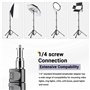 Victiv 224cm Haute Trepied Smartphone, Trépied Téléphone en Aluminium avec Col de Cygne Réglable, Télécommande, Support Telephon