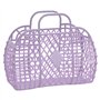 Jelly Bag - Panier rétro portable pour fille - Sac de voyage étanche - Panier à gelée pour piscine