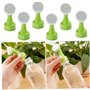Arroseur Bouchon de Bouteille,6 pièces Buse d'Arroseur de Bouteille,Bouteilles d'eau Tête de Douche,Embout Arrosoir,d'irrigation
