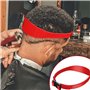 2 Pièces Instructions de Coupe de Cheveux Silicone Réglable