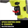 Professional Perceuse-visseuse à Percussion 710W, DEWINNER Perceuse à Percussion Filaire avec 102 Accessoires, 3300RPM, Perceuse