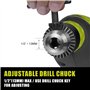 Professional Perceuse-visseuse à Percussion 710W, DEWINNER Perceuse à Percussion Filaire avec 102 Accessoires, 3300RPM, Perceuse