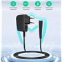 12V 0.4A Chargeur pour Braun Rasoir électrique Série 9 7 5 3 1 Remplacement Cordon d'Alimentation, 3000s 3040s 340s 390cc 5190cc