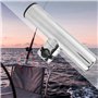 Réglable Supports Cannes en Acier Inoxydable Porte Canne Bateau pour Rails pour Rails 1"