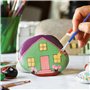 TOSUTO Kit de Peinture sur Pierre pour Enfants,12 Galets à Décore + 2 pierres lumineuses,Kits de Loisirs Créatifs Enfants,Kits d