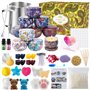 UCAMP Kit de Fabrication de Bougies Parfumées DIY - Ensemble à Faire Soi-Même pour Débutants - Cadeau de Cire