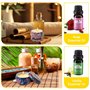 UCAMP Kit de Fabrication de Bougies Parfumées DIY - Ensemble à Faire Soi-Même pour Débutants - Cadeau de Cire