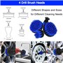 Kit de Brosse Nettoyage Voiture Interieur