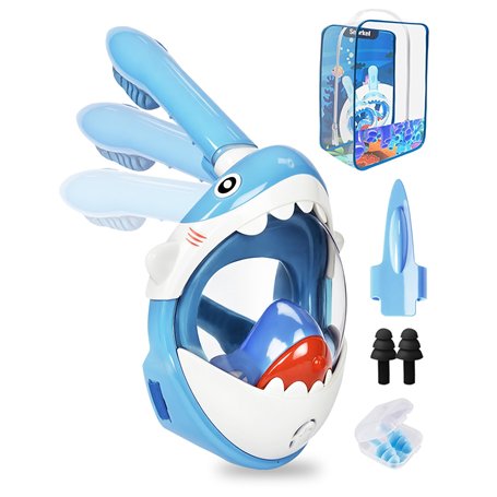 KIMIGO Masque de Plongée Enfants Intégral