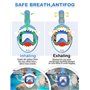 KIMIGO Masque de Plongée Enfants Intégral,Masque Snorkeling Plein Visage 180°HD Anti Buée Anti Fuite pour Kinds Système de Jouet