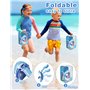 KIMIGO Masque de Plongée Enfants Intégral,Masque Snorkeling Plein Visage 180°HD Anti Buée Anti Fuite pour Kinds Système de Jouet