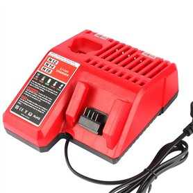 Waitley M18 & M12 Chargeur pour Milwaukee 48-59-1812 12V&18V XC Lithium ION Batterie 48-11-1850 48-11-1840 48-11-1815 48-11-1828
