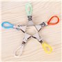 CUIDAKJ 10Pcs Pince Serviette,Crochet Torchon,Attache Torchon Cuisine,Clips Torchon Multicolores, Métal Clips de Cuisine Suspend