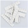 20 Pièces Cales,Cale,Cale Plastique,Cales en Plastique,Cale Plastique de Reglage,Cale Meuble,pour Décoration de la Maison,Meuble