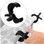 6 Pièces Pince Poussette,Accessoires Poussette Universelle Antiglissantes Pince Crochets de Couverture,Clips Housse de Siège de 