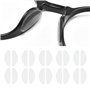 KMKANPO 10 Paires 15mm Forme de D Plaquettes de nez