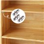 Lot de 20 Support Etagere,Consoles et Taquets pour étagères Taquet Etagere Cheville Support Etagere,Fixation Etagere Supports D'