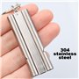Double Tubes Sifflet Secours Avec Porte-clés