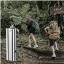 1 Pièce Sifflet de Survie,Sifflet Anti Agression Sifflet Repousse Sifflet D'urgence,Double Tubes Sifflet Secours Avec Porte-clés