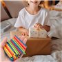 100 Numérique Bâtonnets en bois,Abacus Mathematiques Bouliers, Bâtons de comptage en bois,pour Apprends à Compter,Éducatif pour 